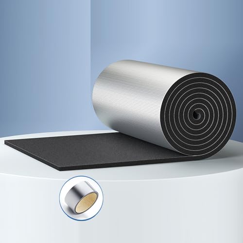 Dämmmatte Selbstklebend Kautschuk Isoliermatte 5-50mm,Heizkörper Reflexionsfolie,Schallschutzmatte,Perfekt Als Wärmedämmung, Kälteschutz und Verdunklung,Zuhause und Auto (1x2m/3.3x6.6ft,40mm thick) Dämmmatte Selbstklebend Kautschuk Isoliermatte 5-50mm,Heizkörper Reflexionsfolie,Schallschutzmatte,Perfekt Als Wärmedämmung, Kälteschutz und Verdunklung,Zuhause und Auto (1x2m/3.3x6.6ft,40mm thick) von kufu01