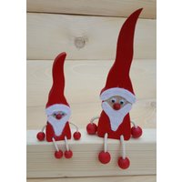 Kantenhocker Katze Frosch Elch Elefant Nikolaus Holz Deko von kuhara