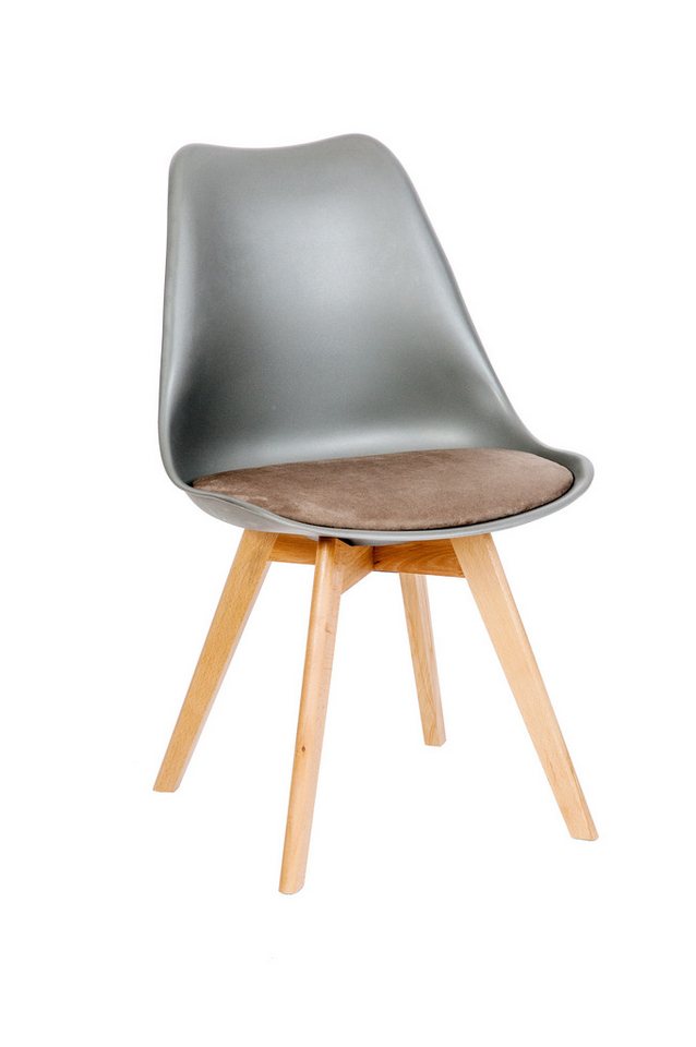 kundler home Esszimmerstuhl 'Der Moderne' Stoff passend zu Sitzbänken, 2er Set von kundler home