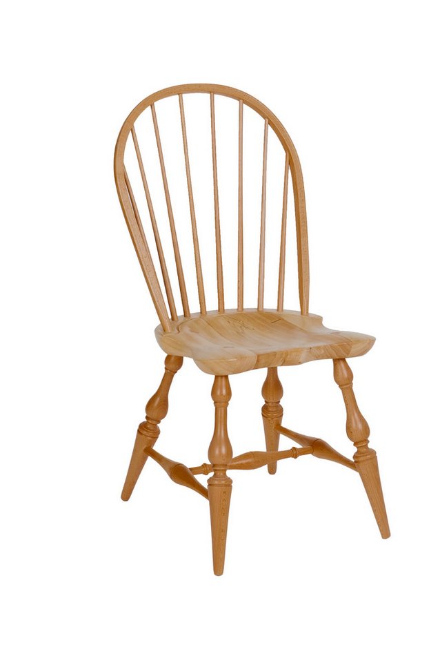 kundler home Holzstuhl 'Der Weltenbummler' aus Massivholz Buche (2er Set), Gesamter Stuhl aus Massivholz - Vollmassiv. von kundler home