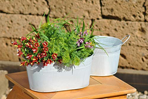 kunert-keramik Zinkwanne,antik-weiß,oval,im 2er Set (18) von kunert-keramik