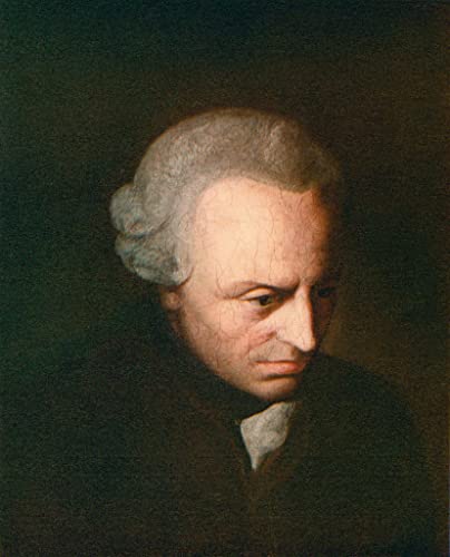 Kunstdruck/Poster: AKG Anonymous "Kant Immanuel Portrait Gemaelde 1790" - hochwertiger Druck, Bild, Kunstposter, 60x75 cm von kunst für alle