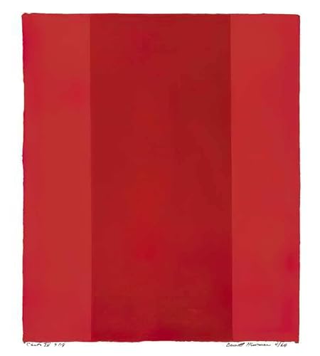 Kunstdruck/Poster: Barnett Newman Canto XV 1964" - hochwertiger Druck, Bild, Kunstposter, 50x60 cm von kunst für alle
