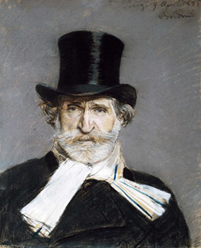Kunstdruck/Poster: Giovanni Boldini "Giuseppe Verdi Boldini" - hochwertiger Druck, Bild, Kunstposter, 40x50 cm von kunst für alle