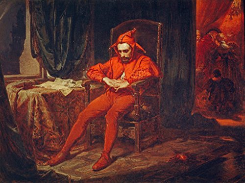 Kunstdruck/Poster: Jan Matejko Hofnarr Stanczyk - hochwertiger Druck, Bild, Kunstposter, 80x60 cm von kunst für alle