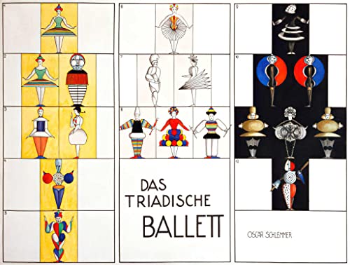 Kunstdruck/Poster: Oskar Schlemmer Figurine Triadisches Ballett - hochwertiger Druck, Bild, Kunstposter, 55x40 cm von kunst für alle