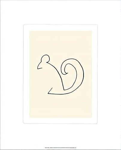 Kunstdruck/Poster: Pablo Picasso Das Eichhörnchen - hochwertiger Druck, Bild, Kunstposter, 50x60 cm Kunstdruck/Poster: Pablo Picasso Das Eichhörnchen - hochwertiger Druck, Bild, Kunstposter, 50x60 cm von kunst für alle