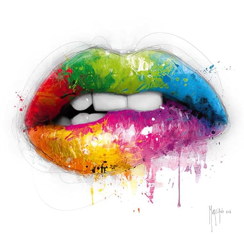 Kunstdruck/Poster: Patrice Murciano Lippenstift - hochwertiger Druck, Bild, Kunstposter, 30x30 cm von kunst für alle
