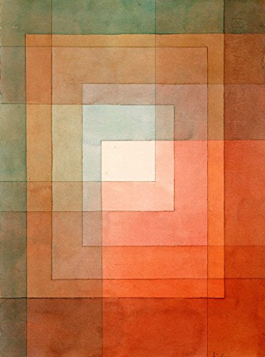 Kunstdruck/Poster: Paul Klee polyphon gefasstes Weiss - hochwertiger Druck, Bild, Kunstposter, 70x95 cm von kunst für alle