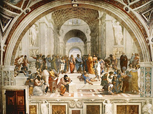Kunstdruck/Poster: Raphael Die Schule von Athen - hochwertiger Druck, Bild, Kunstposter, 100x75 cm Kunstdruck/Poster: Raphael Die Schule von Athen - hochwertiger Druck, Bild, Kunstposter, 100x75 cm von kunst für alle