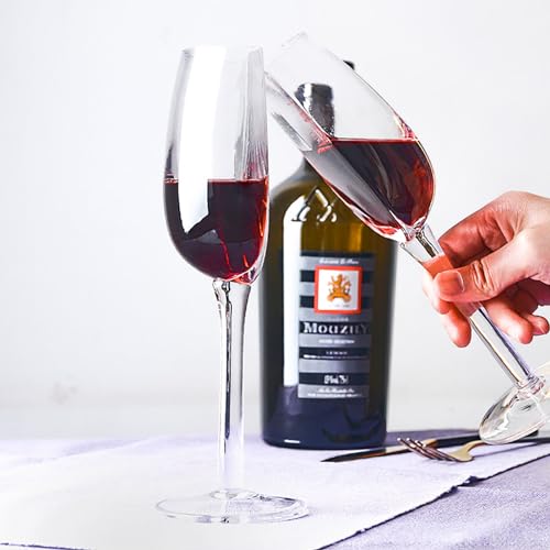 kupan 2-teiliges Halbes Weinglas, Transparentes Rotweinglas, Halbe Weißweingläser, Lustiges, In Zwei Hälften Geschnittenes Weinglas Mit Langem Stiel, Trinkkristall-Weinglas, 140 l kupan 2-teiliges Halbes Weinglas, Transparentes Rotweinglas, Halbe Weißweingläser, Lustiges, In Zwei Hälften Geschnittenes Weinglas Mit Langem Stiel, Trinkkristall-Weinglas, 140 l von kupan