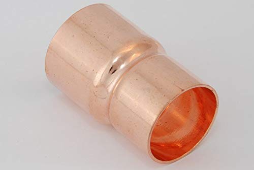 2x Kupferfitting Reduzier-Muffe 42-35 mm 5243 a/i Lötfitting copper fitting CU von kupferking