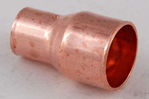 5x Kupferfitting Reduzier-Muffe 16-10 mm / 5240 i/i Lötfitting copper fitting CU von kupferking