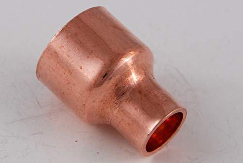 5x Kupferfitting Reduzier Muffe 18-10 mm 5240 i/i Lötfitting copper fitting CU von kupferking
