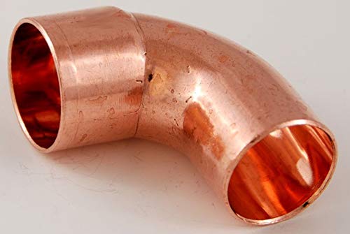 5x Kupferfitting Winkel 35 mm 90 Grad 5092 i/a Lötfitting copper fitting CU von kupferking