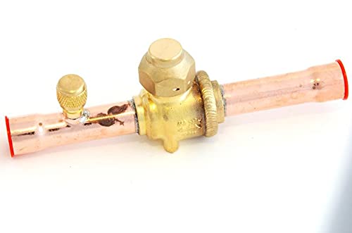 Kugelabsperrventil GBC-16V Klimaanlage Flüssigkeit Saugleitungen Löt ball valve von kupferking