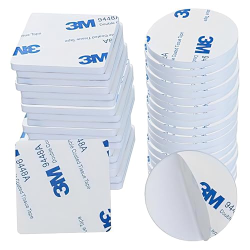 kurkip Doppelseitiges Klebepads Extra Stark, Schaumstoff Doppelseitiges Klebeban, Ideal FüR Haushalt Diy, 20 StüCk Quadratisch 40 * 40mm +20 StüCk Rund 30 * 30mm Weiß Klebepads Doppelseitig kurkip Doppelseitiges Klebepads Extra Stark, Schaumstoff Doppelseitiges Klebeban, Ideal FüR Haushalt Diy, 20 StüCk Quadratisch 40 * 40mm +20 StüCk Rund 30 * 30mm Weiß Klebepads Doppelseitig von kurkip