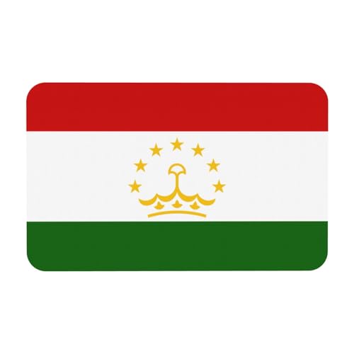 kurue Flagge von Tadschikistan Druck Kieselgur Badematte Große rutschfeste Duschmatte mit schnell trocknender Badezimmer Bodenmatte von kurue