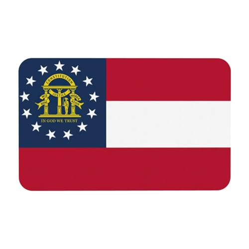 kurue Georgia State Flag Print Kieselgur Badematte Große rutschfeste Duschmatte mit schnell trocknender Badezimmer-Bodenmatte kurue Georgia State Flag Print Kieselgur Badematte Große rutschfeste Duschmatte mit schnell trocknender Badezimmer-Bodenmatte von kurue