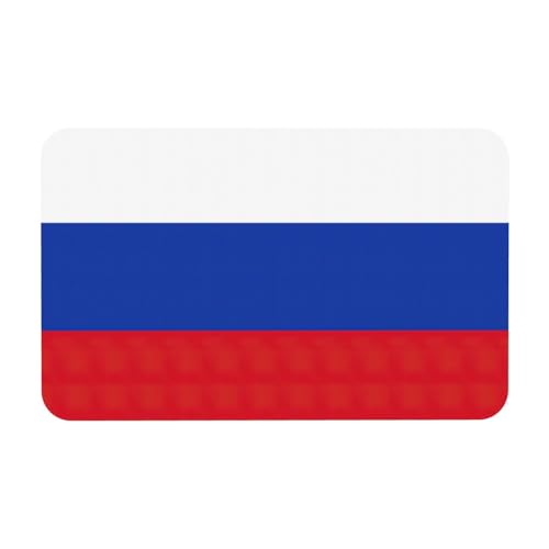 kurue Kieselgur mit russischer Flagge, groß, rutschfest, Duschmatte mit schnell trocknender Badezimmerbodenmatte kurue Kieselgur mit russischer Flagge, groß, rutschfest, Duschmatte mit schnell trocknender Badezimmerbodenmatte von kurue