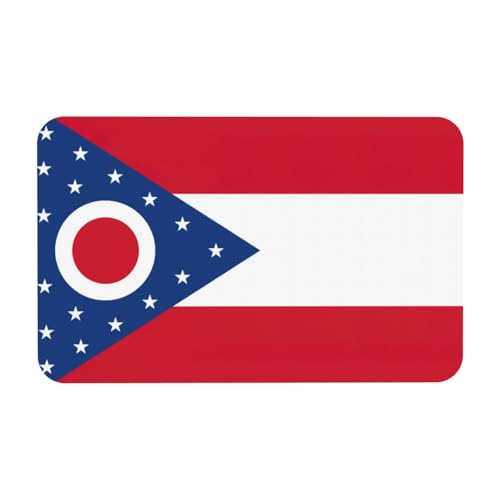 kurue Ohio State Flag Print Kieselgur Badematte Große rutschfeste Duschmatte mit schnell trocknender Badezimmer-Bodenmatte kurue Ohio State Flag Print Kieselgur Badematte Große rutschfeste Duschmatte mit schnell trocknender Badezimmer-Bodenmatte von kurue