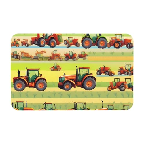 kurue Traktor Farming Print Kieselgur Badematte Große rutschfeste Duschmatte mit schnell trocknender Badezimmer Bodenmatte kurue Traktor Farming Print Kieselgur Badematte Große rutschfeste Duschmatte mit schnell trocknender Badezimmer Bodenmatte von kurue