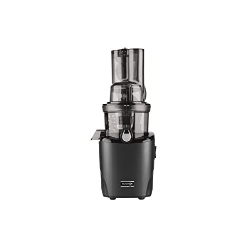 Kuvings | Entsafter | REVO830 | Slow Juicer | Doppelte Einfüllöffnung | automatisches Schneidesystem | inkl.Smoothie & Sorbet Filter Set | Mattschwarz von kuvings