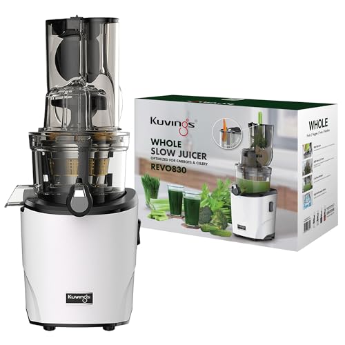 Kuvings | Entsafter | REVO830 | Slow Juicer | Doppelte Einfüllöffnung | automatisches Schneidesystem | inkl.Smoothie & Sorbet Filter Set | Weiß Matt_KSP-2478CE Kuvings | Entsafter | REVO830 | Slow Juicer | Doppelte Einfüllöffnung | automatisches Schneidesystem | inkl.Smoothie & Sorbet Filter Set | Weiß Matt_KSP-2478CE von kuvings