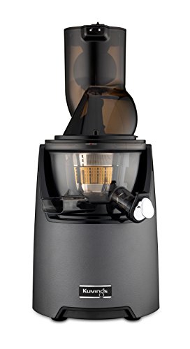 Kuvings | Entsafter | EVO820 Signature | Whole Slow Juicer | Gemüse und Obst | Schnelle und einfache Reinigung | leiser Motor | inkl. Smoothie & Sorbet Filter Set | Matt Gun Metal von kuvings