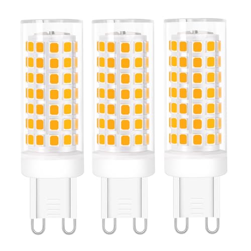 WYAANCCW G9 LED Lampe Warmweiß 8W,G9 Sockel LED Leuchtmittel Corn Light Bulbs 8W 3000K,Enegiesparende LED Glühbirne Ersetzt 70W Halogenlampe,AC220-240V,3 Pack WYAANCCW G9 LED Lampe Warmweiß 8W,G9 Sockel LED Leuchtmittel Corn Light Bulbs 8W 3000K,Enegiesparende LED Glühbirne Ersetzt 70W Halogenlampe,AC220-240V,3 Pack von WYAANCCW