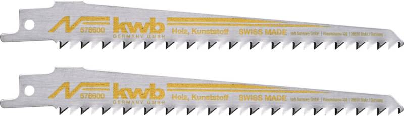 kwb 2 Sä-Sägebl. Holz Kur 152mm SB 571125 von kwb Germany GmbH