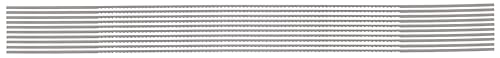 Original Einhell 10-tlg. Dekupiersägeblatt-Set (Dekupiersägen-Zubehör, 100 mm Schneide, passend für Einhell Dekupiersägen, inkl. 10x 24 tpi) von kwb