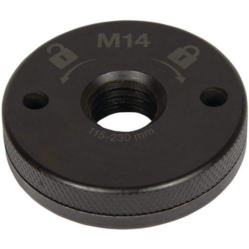 Original Einhell Schnellspannmutter M14 (Winkelschleifer-Zubehör, für Einhell Winkelschleifer mit einer M14-Aufnahme, für Schleifscheiben mit Ø 115-125 mm) von kwb by Einhell