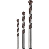 KWB - 044568 Chrom-Molybdän-Stahl Beton-Spiralbohrer-Set 3teilig 5 mm, 6 mm, 8 mm Zylinderschaft 1 s von kwb