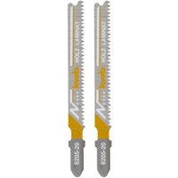 2er-Set Stichsägeblätter für Holz und Laminat KWB von kwb