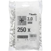 Beutel mit 250 Fliesenkreuzen 3 mm von kwb