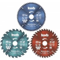KWB - Kreis-Saegeblatt-Set 190x30/20 / 16mm, inkl. Reduzier-Ringe auf 16 u. 20mm von kwb