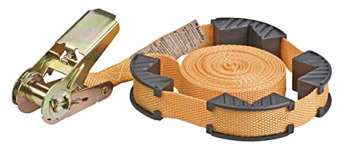 kwb Spanngurt mit Ratsche und Schonbacken, 5 m x 25 mm, Polypropylen (PP), strapazierfähig, TÜV/GS geprüft, optimal zum Spannen beim Verleimen kwb Spanngurt mit Ratsche und Schonbacken, 5 m x 25 mm, Polypropylen (PP), strapazierfähig, TÜV/GS geprüft, optimal zum Spannen beim Verleimen von kwb