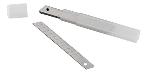 KWB Abbrechklingen 9 mm für Cuttermesser 022990 (10 Stück, sehr scharf, in praktischer Spenderbox) von kwb