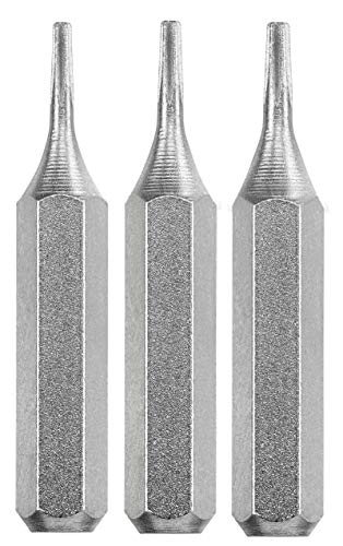 kwb Bit-Set 28-mm Pentalobe TS-1, TS-4, TS-6 Micro-Bit für Fein-Mechanik (Schaft 4-mm, Tq 60 Stahl, mit Haltestreifen, für Mikro-Bit-Halter) von kwb