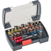 KWB - Power Universelle Bit-Box-Set '32-tlg inkl. Bits, Schnellwechsel-Bithalter mit Magnet in stabiler Kunststoff-Box von kwb