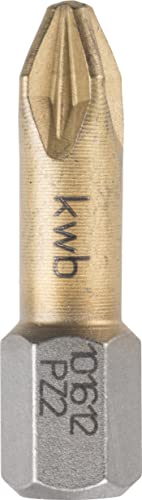 KWB Bits, Titan nitriert, Pozidriv DIN 8764, 1016-02 von kwb