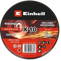 Dose mit 10 Scheiben zum Trennen von Metall 115 mm KWB 61301010 von kwb