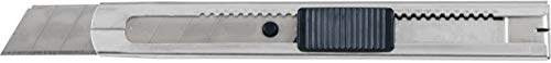 KWB Edelstahl Cuttermesser 18 mm 14918 (Autolock-Funktion, Klingenabbrecher) von kwb