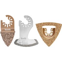 KWB - Fliesen Reparatur-Set, Multitool Diamant-Sägeblatt, 21-teilig - 708200 von kwb