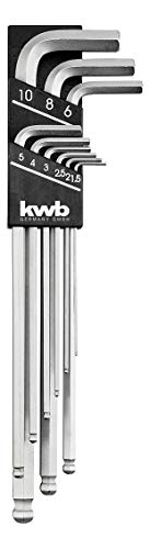 KWB Stiftschlüsselsatz CV 9-teilig, 1476-00 von kwb