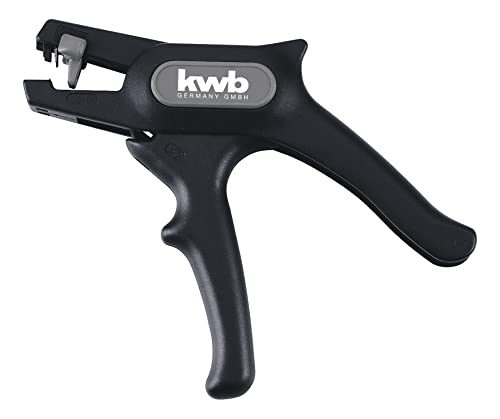 KWB automatische Abisolierzange, 5 bis 12 mm Abisolierlänge für 0,2-6mm² Kabel, 1 Stück, 401310 von kwb