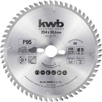 Kwb 589566 Kreissägeblatt 254 x 30mm 1St. von kwb