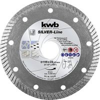 Kwb 727170 Diamanttrennscheibe Durchmesser 115mm Bohrungs-Ø 22.23mm von kwb