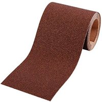 KWB - Schleifpapier-Rolle K-120, 93 mm x 5 m, für Metall und Holz, Korund, geeignet für Hand- und Schwing-Schleifer von kwb